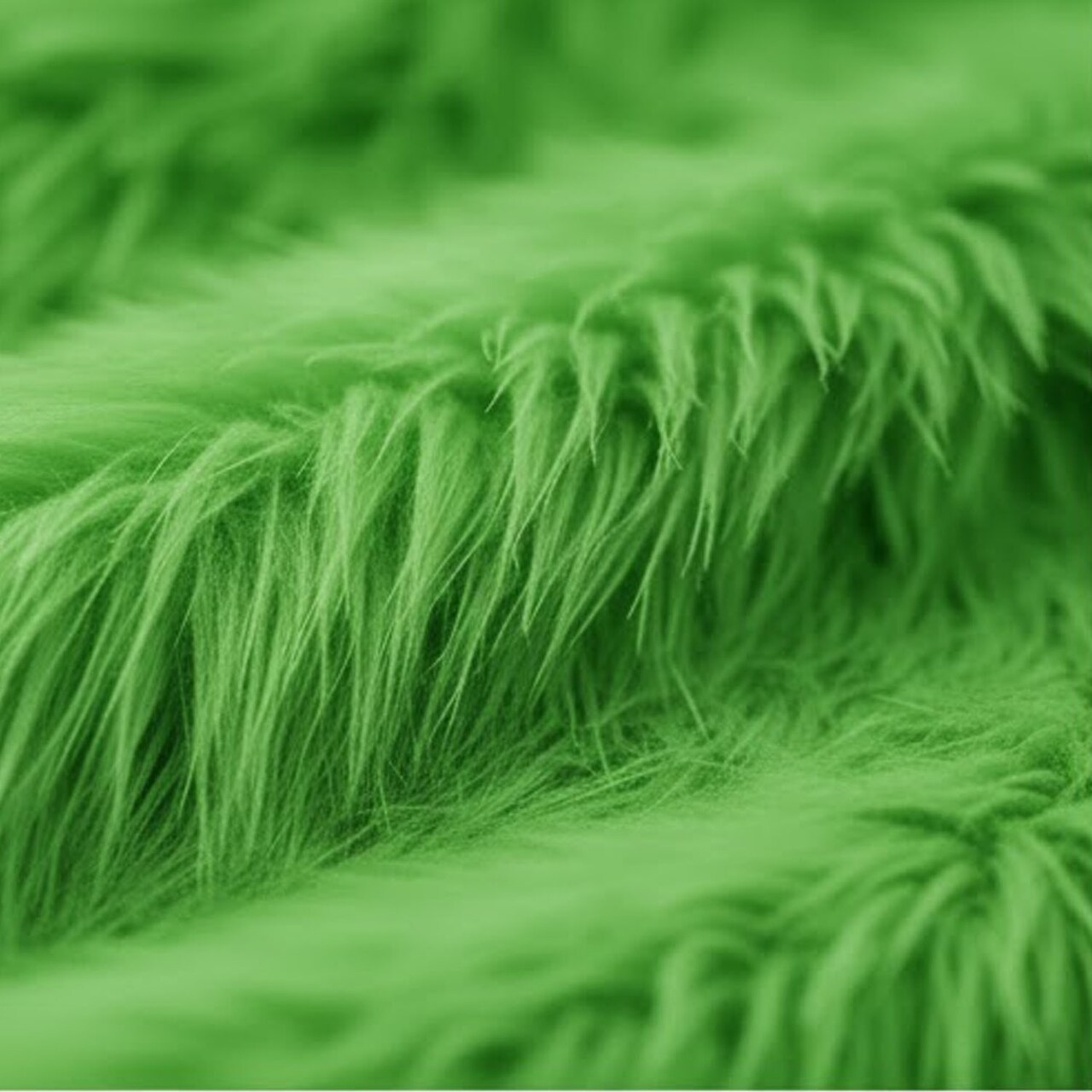 1 Yard 100% POLYESTER Shaggy Long Pile Faux Fur Fabric 4" Pile, 60" Width